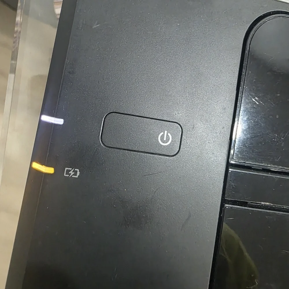 HP OfficeJet 200 Mobile Color Inkjet Printer Power Cord And Ink Works Tested